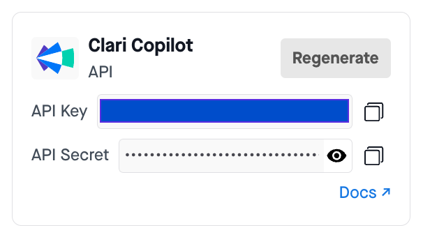 Clari Copilot API Documentation